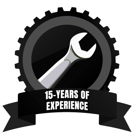 15-Years badge